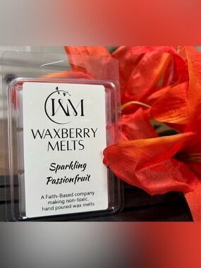 Hand Crafted Sparkling Passionfruit Scented Wax Melts